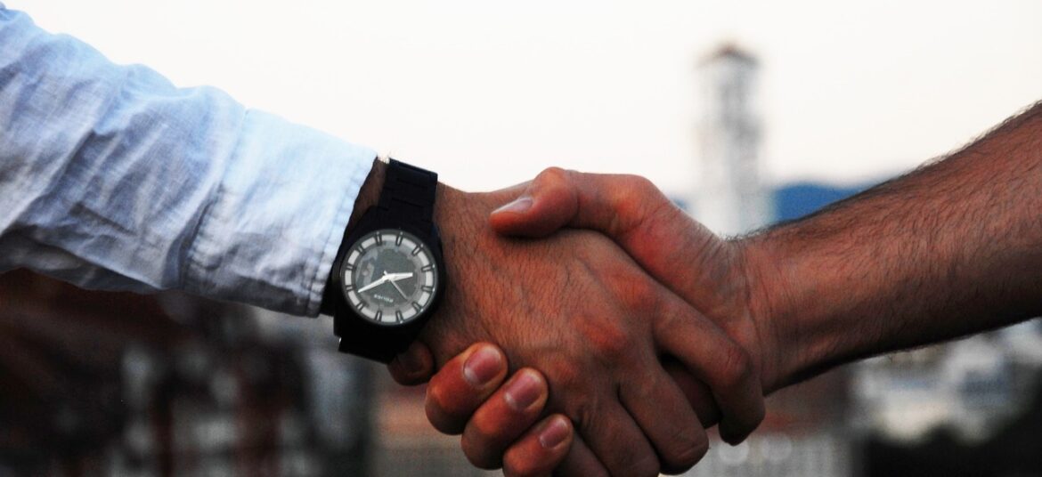 handshake, business, hand